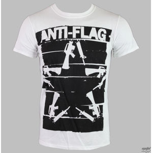 Tričko metal KINGS ROAD Anti-Flag Duct Tape Guns Star černá bílá