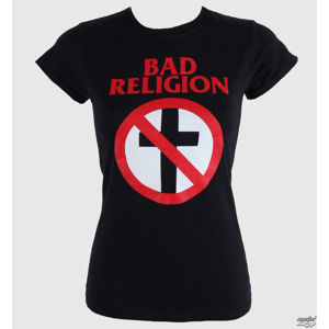 Tričko metal KINGS ROAD Bad Religion Cross Buster černá