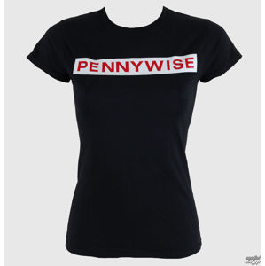 tričko metal KINGS ROAD Pennywise Og Logo černá šedá hnědá M