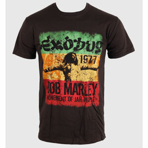 ROCK OFF Bob Marley Movement Dk černá šedá hnědá XL