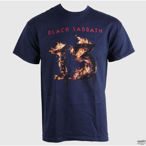 tričko metal BRAVADO EU Black Sabbath 13 New Album šedá hnědá modrá S