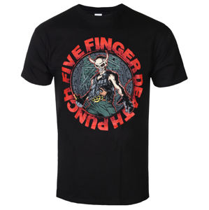 Tričko metal BRAVADO EU Five Finger Death Punch Seal of Ameth černá šedá hnědá