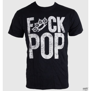 Tričko metal ROCK OFF Five Finger Death Punch Fuck Pop černá šedá hnědá XL