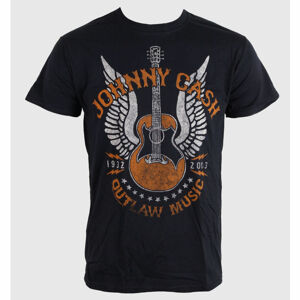 tričko pánské Johnny Cash - Outlaw - Blk - BRAVADO EU - JCTS04MB XL