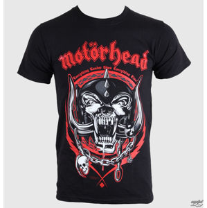 Tričko metal ROCK OFF Motörhead Lightning Wreath černá vícebarevná S
