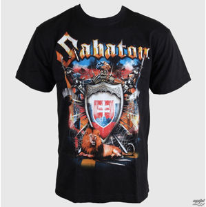 Tričko metal CARTON Sabaton SWEDISH EMPIRE černá XS