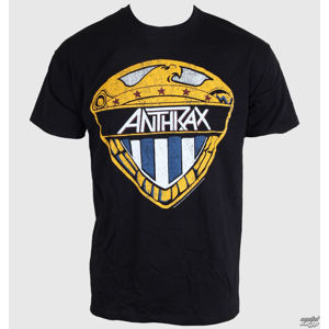 Tričko metal ROCK OFF Anthrax Eagle Shield černá M