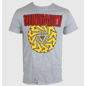 tričko pánské Soundgarden - Badmotor Finger - Grey - ROCK OFF - SGTS01MG L