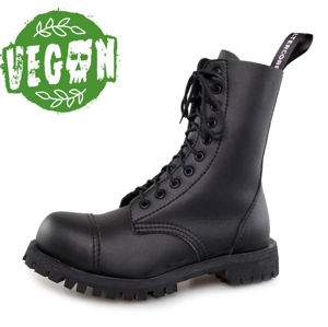 boty kožené ALTERCORE Vegetarian černá 40