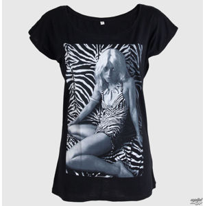 Tričko metal PLASTIC HEAD Blondie Zebra černá