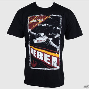 tričko PLASTIC HEAD Star Wars Rebel černá