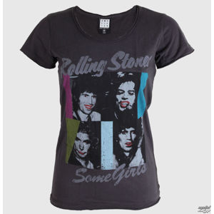 tričko metal AMPLIFIED Rolling Stones Some Girls černá šedá XS