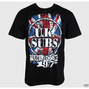 Tričko metal CARTON U.K. Subs Punk Rock černá