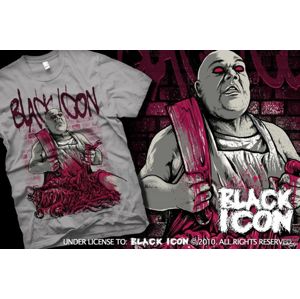 tričko hardcore BLACK ICON Grey XXL