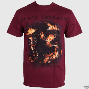 Tričko metal BRAVADO Black Sabbath Twe Maroon červená S