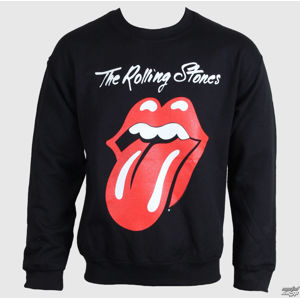 mikina bez kapuce BRAVADO Rolling Stones Tong černá S