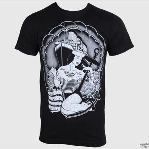 tričko hardcore BLACK MARKET Ian Mcniel černá XL