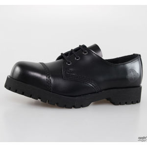 boty kožené NEVERMIND Black Polido černá 46
