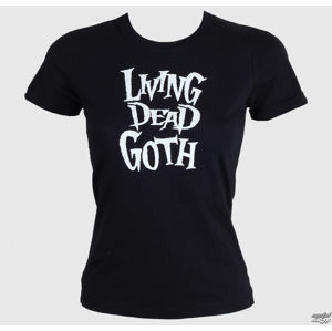 tričko BAT ATTACK Living Death Goth černá M