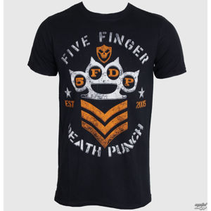 Tričko metal ROCK OFF Five Finger Death Punch Chevron černá XL
