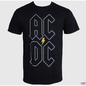 Tričko metal LIVE NATION AC-DC Stack Logo černá S