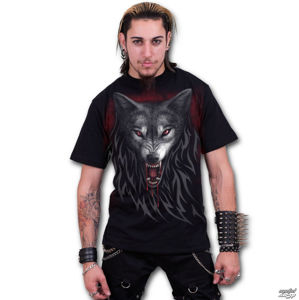 tričko SPIRAL Legend Of The Wolves černá