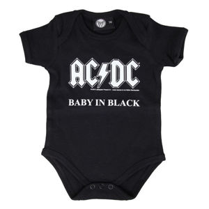 body dětské AC/DC - Baby in Black - Black - Metal-Kids - MK17