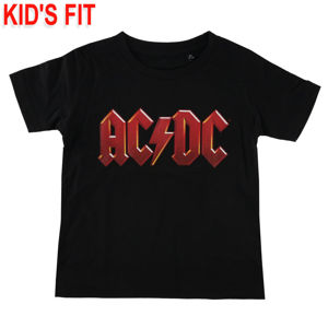 Tričko metal Metal-Kids AC-DC Logo černá 128