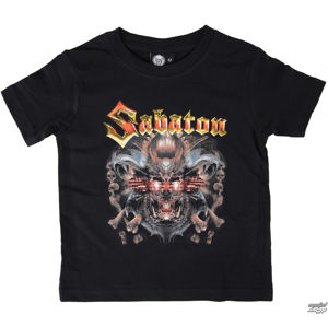 tričko metal Metal-Kids Sabaton Metalizer černá 92