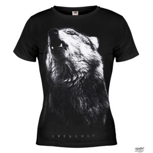 tričko hardcore AMENOMEN Wolf černá L