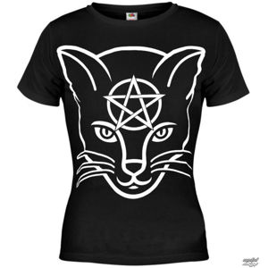 tričko hardcore AMENOMEN Head Cat černá L