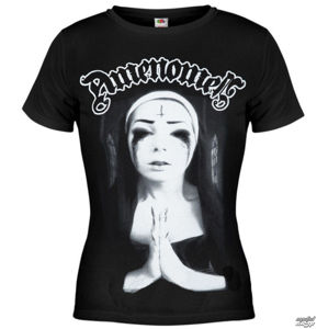 tričko hardcore AMENOMEN Nun černá
