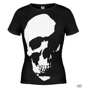 tričko hardcore AMENOMEN Skull černá