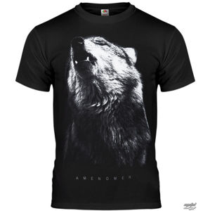 tričko hardcore AMENOMEN Wolf černá L