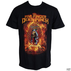 ROCK OFF Five Finger Death Punch Burn In Sin černá S