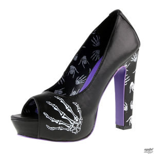 boty na podpatku BANNED Blk/Purple černá bílá 41