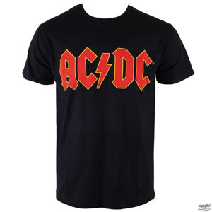 Tričko metal ROCK OFF AC-DC Logo černá XL