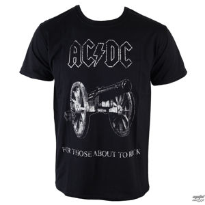 Tričko metal ROCK OFF AC-DC About To Rock černá XXL
