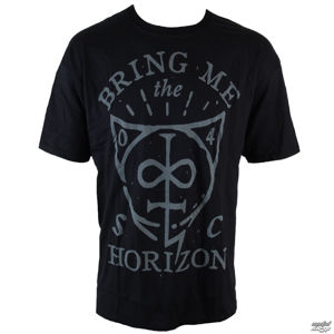 Tričko metal ROCK OFF Bring Me The Horizon Hand Drawn Shield černá XXL