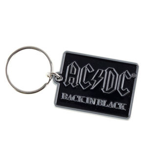 klíčenka kovová RAZAMATAZ AC-DC Back In Black