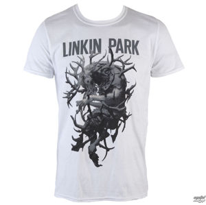 tričko metal PLASTIC HEAD Linkin Park Antlers bílá L