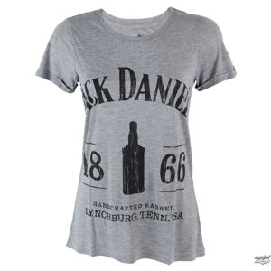 tričko street JACK DANIELS Jack Daniels 1866 šedá S