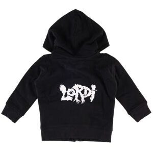 mikina s kapucí Metal-Kids Lordi Logo černá 92