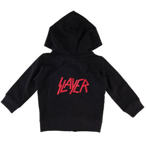 mikina s kapucí Metal-Kids Slayer Logo černá 92