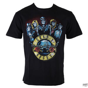 Tričko metal AMPLIFIED Guns N' Roses Skeletor černá XXL