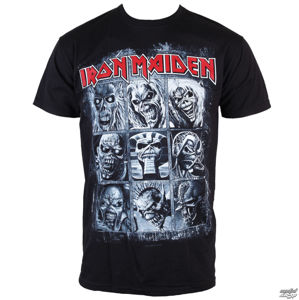 Tričko metal ROCK OFF Iron Maiden černá XL