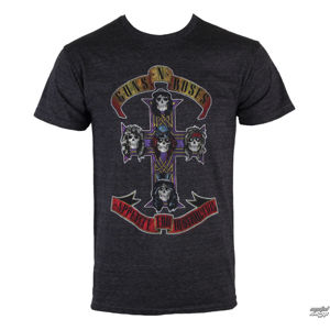 Tričko metal BRAVADO Guns N' Roses Appetite Destruction černá šedá XL