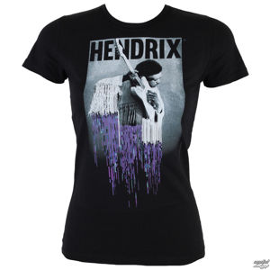 tričko metal BRAVADO Jimi Hendrix Pixel Drip černá S