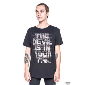 tričko street IRON FIST Devil Vision černá modrá XL