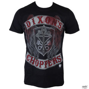 tričko INDIEGO The Walking Dead Dixons Choppers černá